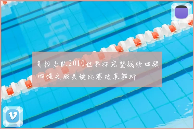 乌拉圭队2010世界杯完整战绩回顾 四强之旅关键比赛结果解析